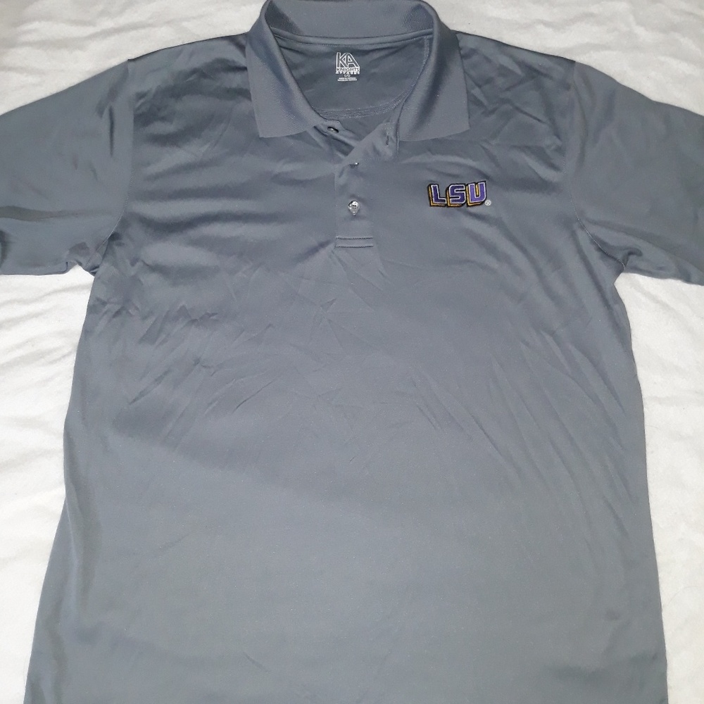 SOLD! Knights apparel LSU Tigers polyester Polo